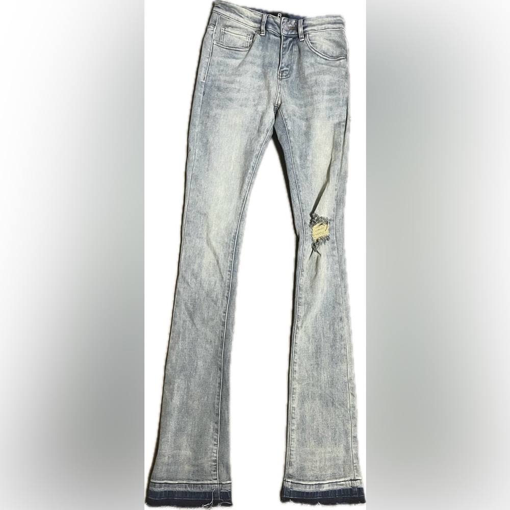 PURE REIGN men’s distressed denim jeans size 28